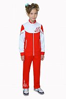 Спортивный костюм (куртка + брюки) Арт. Олимпик 4196-1 красный