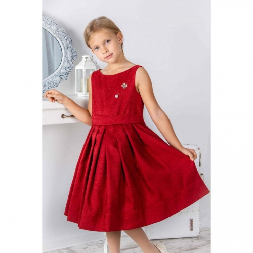Праздничное платье Арт. Праздник 17-141-1 красный