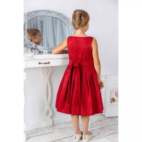 Праздничное платье Арт. Праздник 17-141-1 красный фото 3